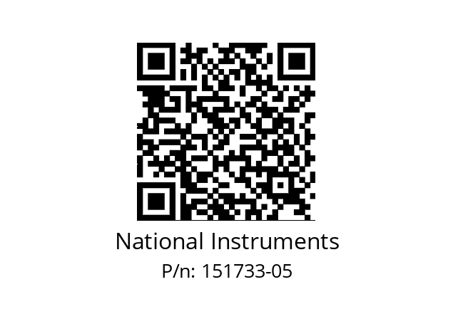   National Instruments 151733-05