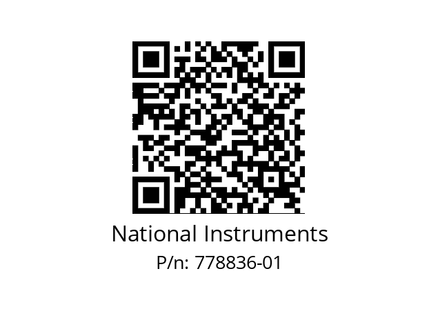   National Instruments 778836-01