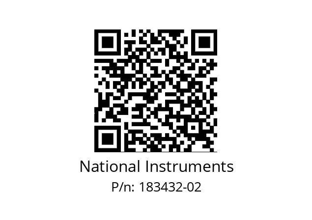   National Instruments 183432-02