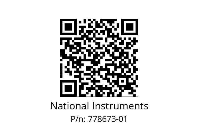   National Instruments 778673-01