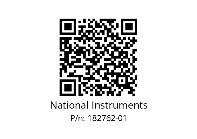   National Instruments 182762-01