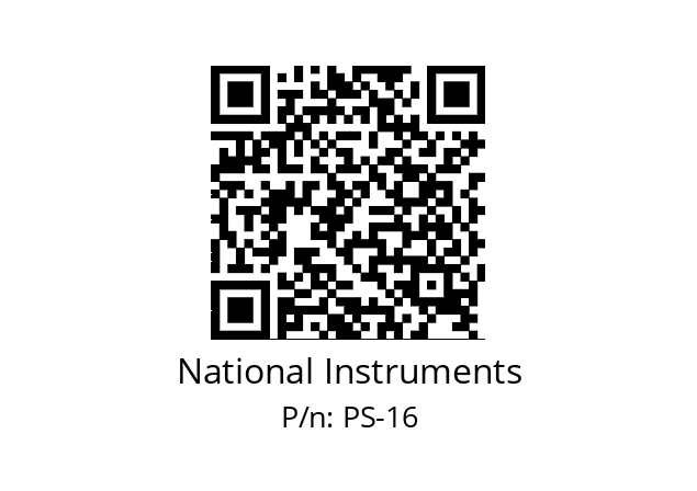   National Instruments PS-16