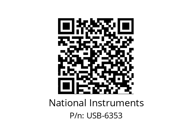   National Instruments USB-6353