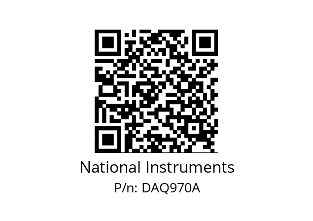   National Instruments DAQ970A