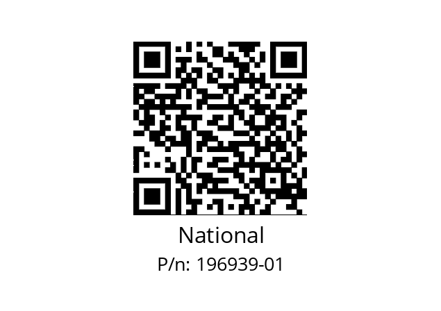   National 196939-01