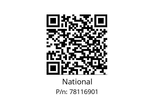   National 78116901