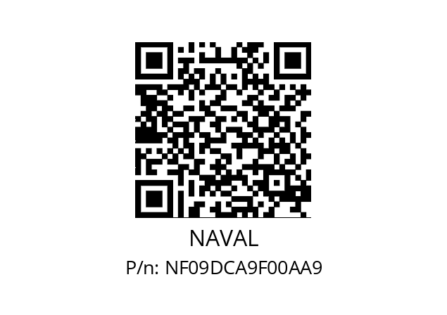   NAVAL NF09DCA9F00AA9