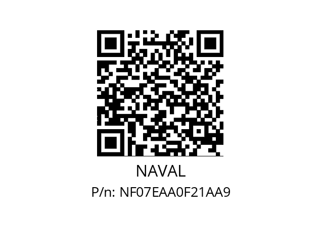   NAVAL NF07EAA0F21AA9