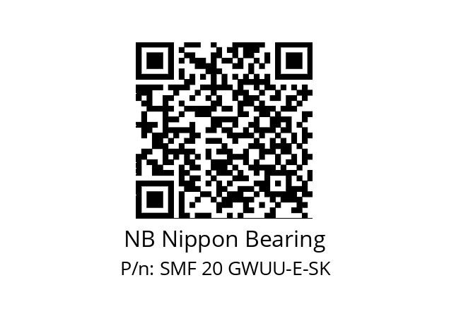   NB Nippon Bearing SMF 20 GWUU-E-SK