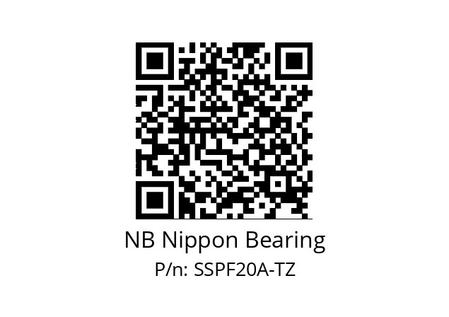   NB Nippon Bearing SSPF20A-TZ