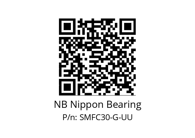   NB Nippon Bearing SMFC30-G-UU