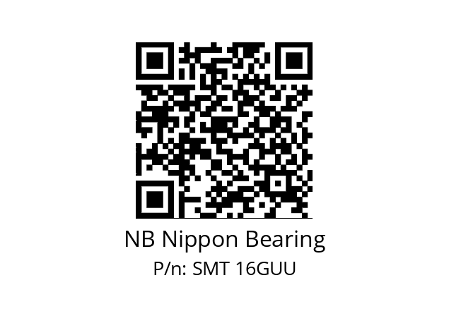   NB Nippon Bearing SMT 16GUU