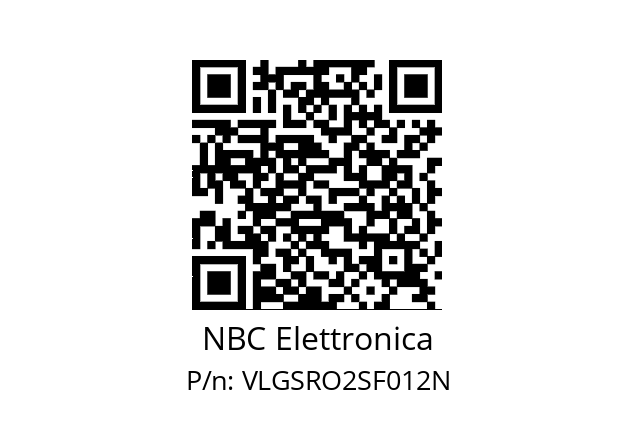   NBC Elettronica VLGSRO2SF012N