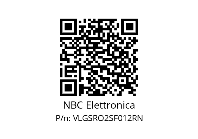   NBC Elettronica VLGSRO2SF012RN