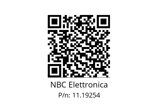   NBC Elettronica 11.19254