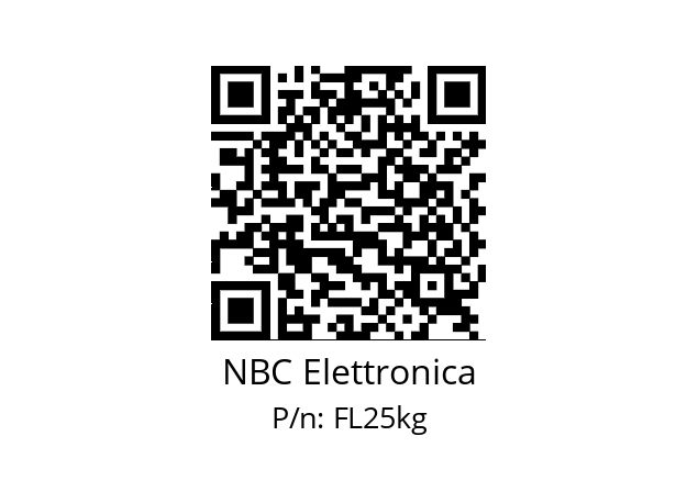   NBC Elettronica FL25kg