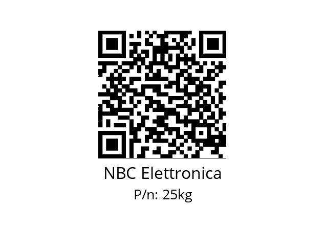   NBC Elettronica 25kg