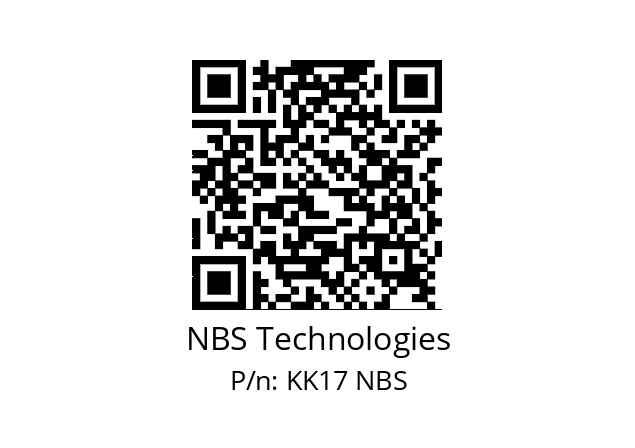   NBS Technologies KK17 NBS