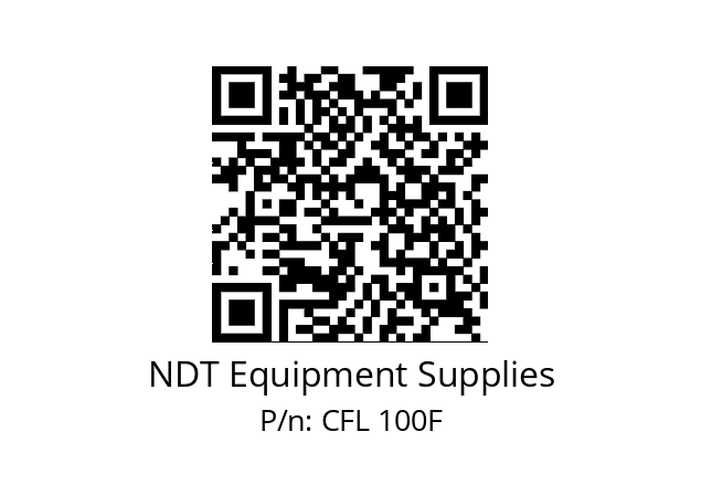   NDT Equipment Supplies CFL 100F