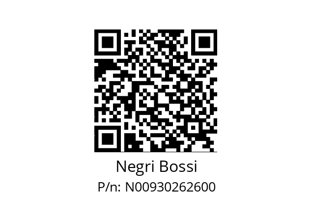   Negri Bossi N00930262600