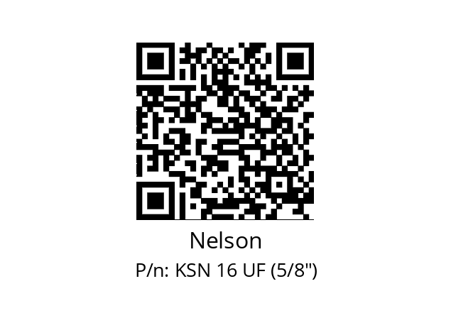   Nelson KSN 16 UF (5/8")