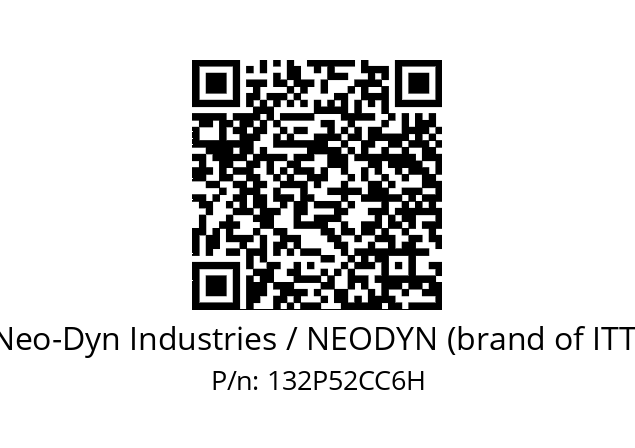   Neo-Dyn Industries / NEODYN (brand of ITT) 132P52CC6H