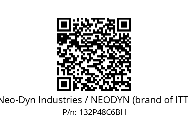   Neo-Dyn Industries / NEODYN (brand of ITT) 132P48C6BH