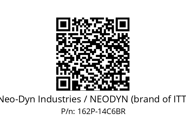   Neo-Dyn Industries / NEODYN (brand of ITT) 162P-14C6BR