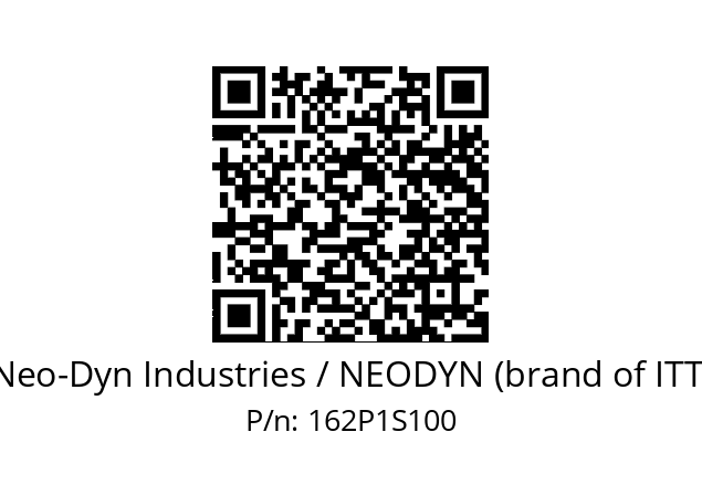   Neo-Dyn Industries / NEODYN (brand of ITT) 162P1S100