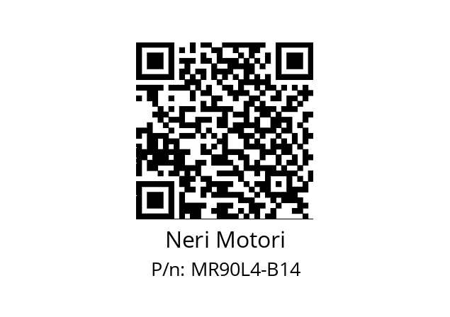   Neri Motori MR90L4-B14