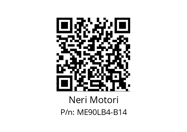   Neri Motori ME90LB4-B14