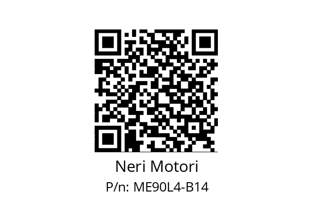   Neri Motori ME90L4-B14