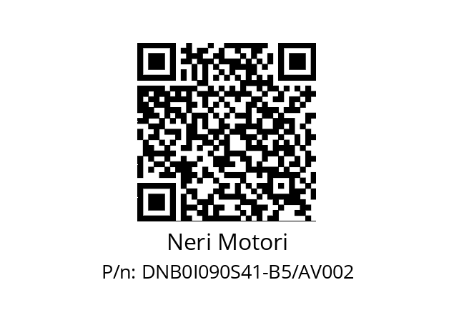   Neri Motori DNB0I090S41-B5/AV002