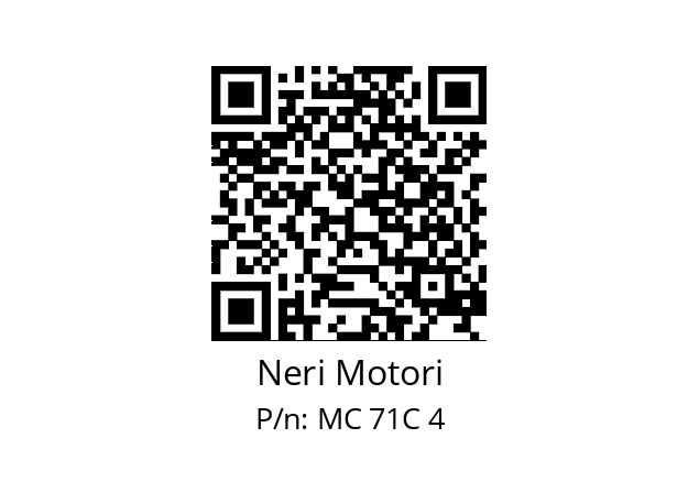   Neri Motori MC 71C 4