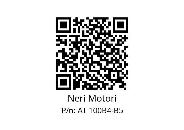   Neri Motori AT 100B4-B5