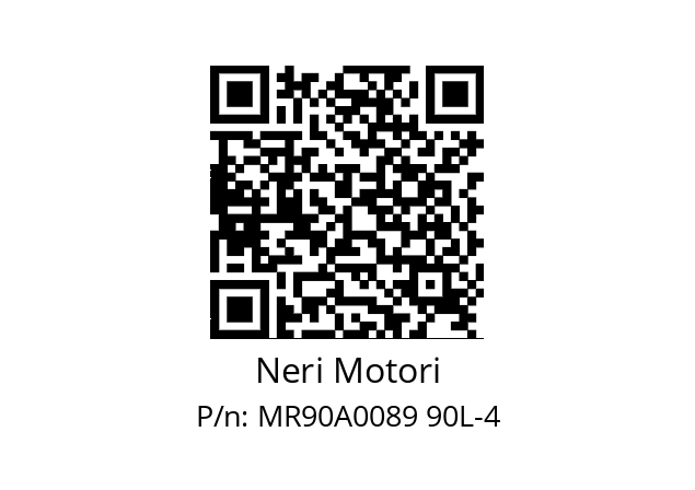   Neri Motori MR90A0089 90L-4