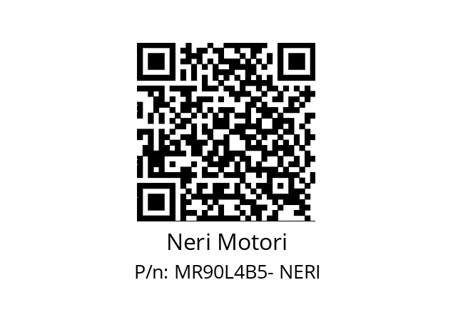   Neri Motori MR90L4B5- NERI