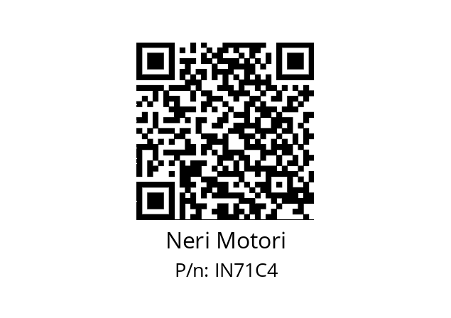   Neri Motori IN71C4