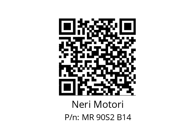   Neri Motori MR 90S2 B14