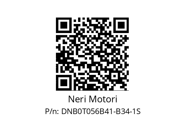   Neri Motori DNB0T056B41-B34-1S