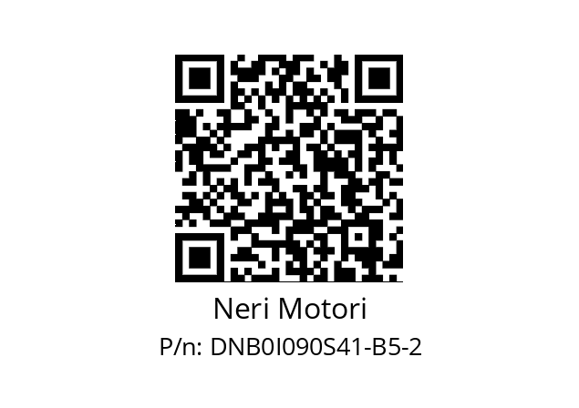   Neri Motori DNB0I090S41-B5-2