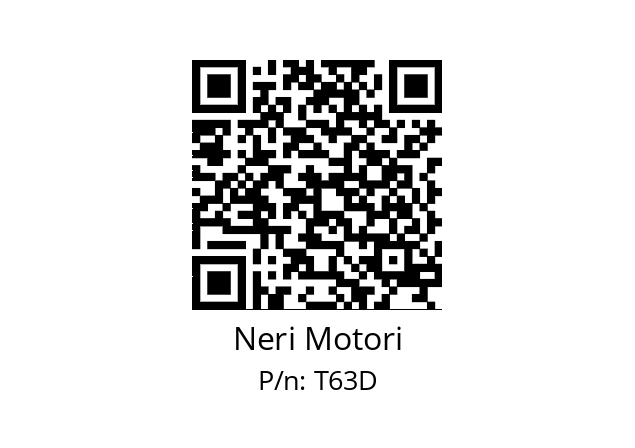   Neri Motori T63D