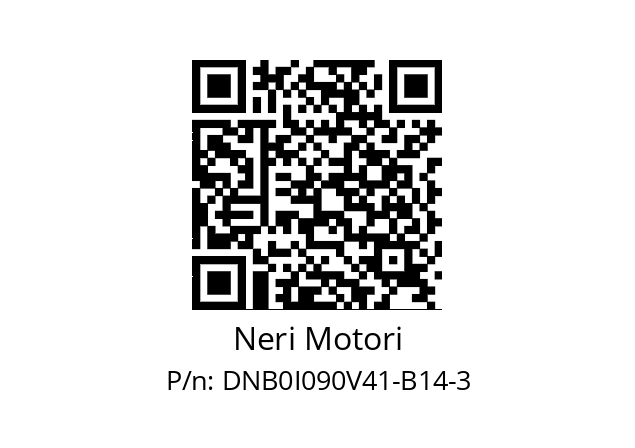   Neri Motori DNB0I090V41-B14-3