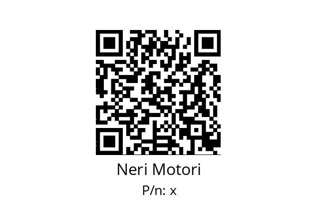   Neri Motori x