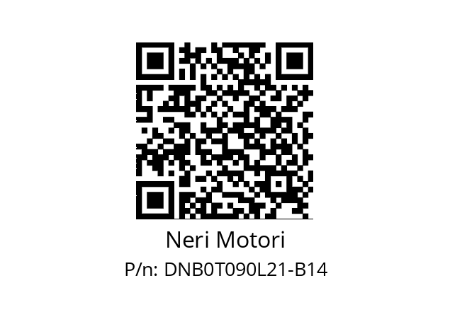   Neri Motori DNB0T090L21-B14