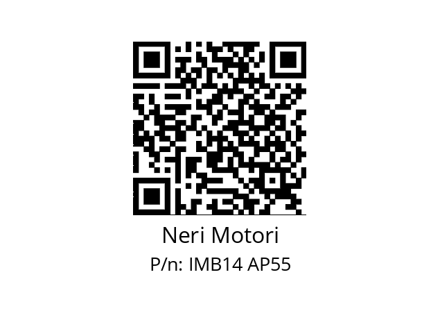   Neri Motori IMB14 AP55