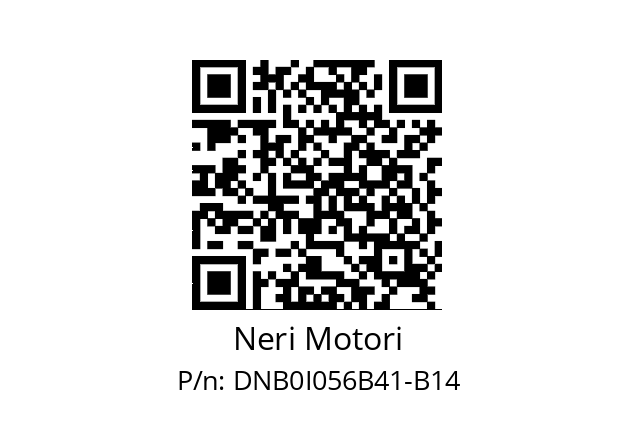   Neri Motori DNB0I056B41-B14