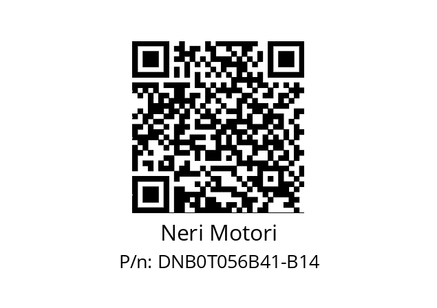   Neri Motori DNB0T056B41-B14