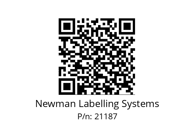   Newman Labelling Systems 21187