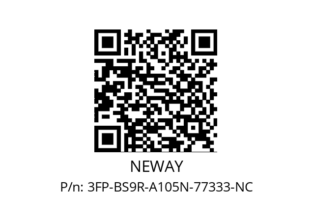   NEWAY 3FP-BS9R-A105N-77333-NC